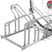 Dubbelsidiga cykelställ