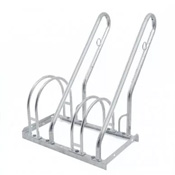 Cykelställ med ramlås