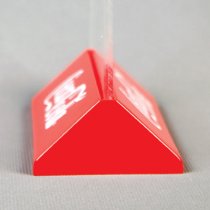 Pyramid Menyhållare A65 Stående - Röd