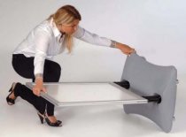 Trottoarpratare Wind Wheel A0 - Silver