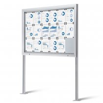 vädertåligt skyltskåp för utomhusbruk