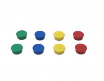 magneter i olika färger i 8-pack