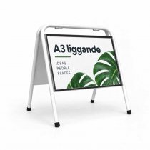 A3 gatupratare mini sign för små format
