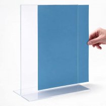 Menyhållare A3 som visar format och funktion