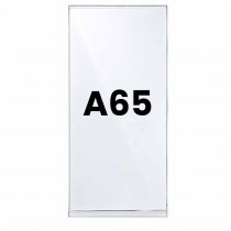 Akrylficka A65 i stående akrylställ