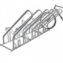 Cykelställ modell 250 med stöldskydd