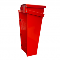 Sidovy röd hundlatrin med lock