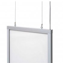 Dubbelsidig LED-ram - Vertikal 70x100cm