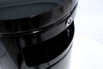 Papperskorg Parken 75L Rund - Svart