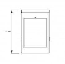 Låsbart bordsstativ för Samsung 10,1"- Vit