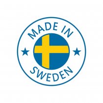 Tillverkad i Sverige symbol för svensk produktion