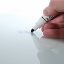 Whiteboardtavla i härdat glas - 90x60 cm