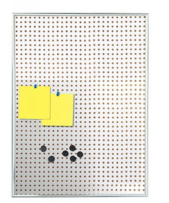 Anslagstavla Kombinerad kork/stål