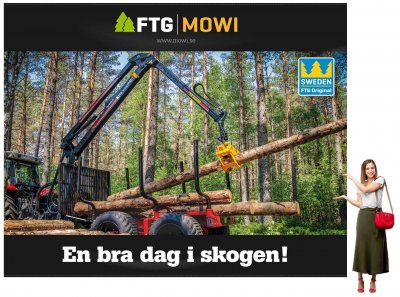 Banderoll med kedersöm 4x5 meter