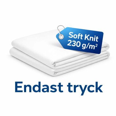 Flex Wall textil i Soft Knit 230 g/m² ihopvikt – endast tryck, stativ ingår ej