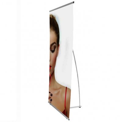 L-Banner displayställ