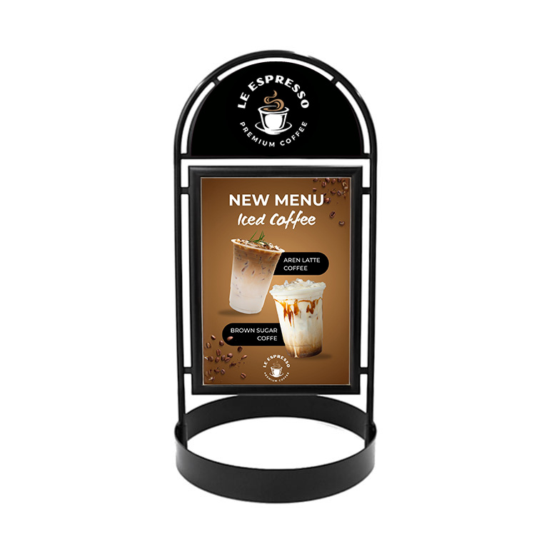 Trottoarpratare en gatupratare för citymiljö